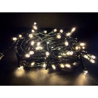 Eco Bright Christmas Lights 100 LED String Lights Steady or with 8 Function Chasing Controller
