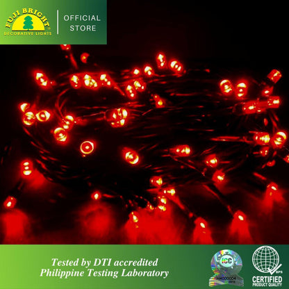 Fuji Bright 100 LED String with 8 Function Christmas Lights & End Connector Christmas Lights