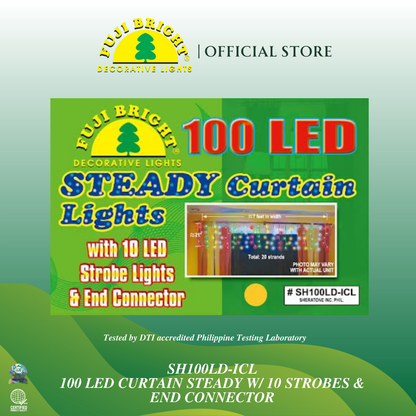 100 LED STROBE LED CURTAIN LIGHTS