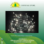 Fuji Bright 100 LED Steady String Christmas Lights with End Connector