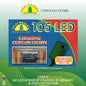 Fuji Bright 100 LED Curtain Lights with 8 Functions Controller and End Connector