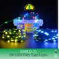 FUJI BRIGHT 200 STEADY LED FAIRY TAPE CHRISTMAS LIGHTS