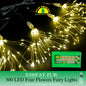 Fuji Bright 300 Micro LED in 4 Flowers Fairy Christmas Lights