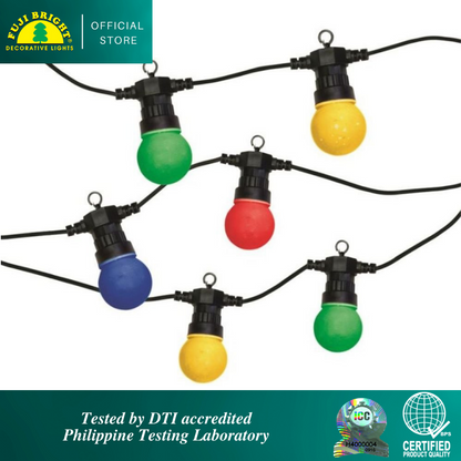 18 LED PINGPONG FIESTA FESTOON RETRO LIGHTS