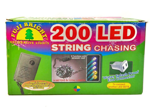200 LED Chasing LED Christmas String Lights w/ Controller